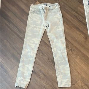 Hudson camo jeans
